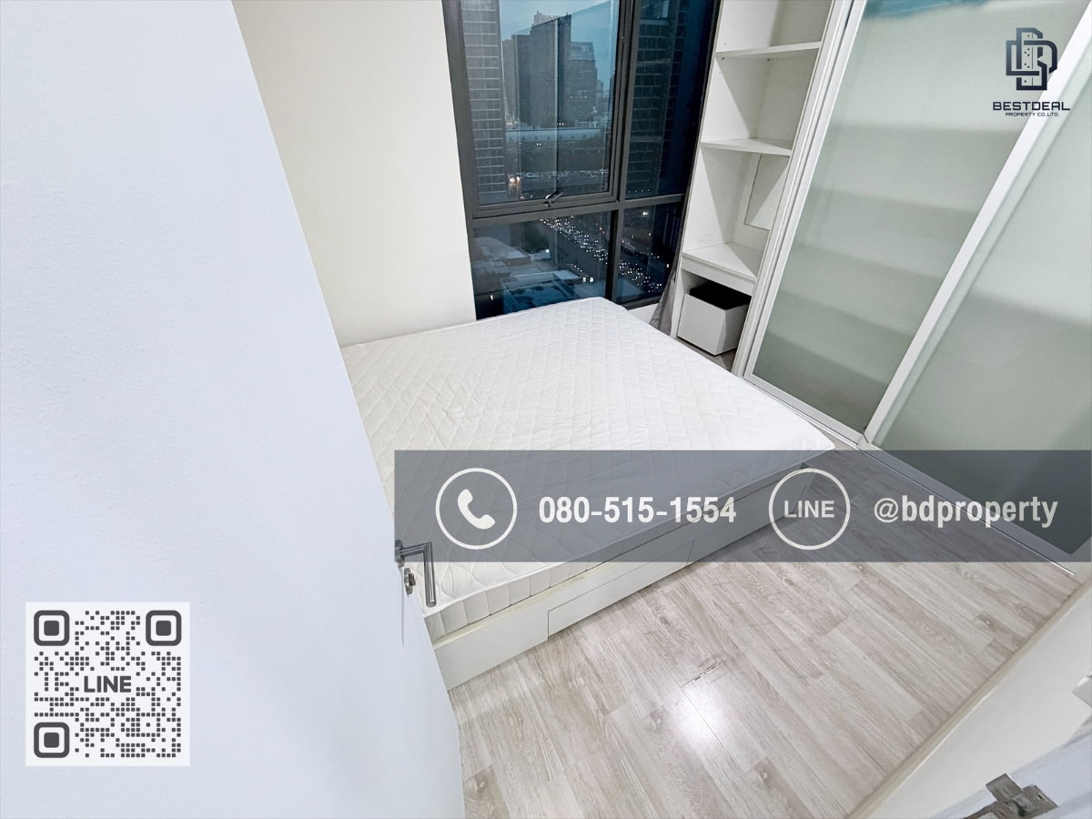 รูป Bestdeal ให้เช่าด่วน!!! 2 ห้องนอน ราคา 23,000 บาท/เดือน ห้องสวย Fully Furnished พร้อมเข้าอยู่ "IDEO MOBI RAMA 9" ใกล้MRTและเซ็นทรัลพระราม 9 - รูปที่ 7/12
