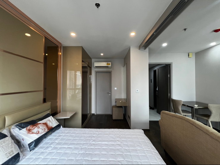 รูป 🔥 Ideo Q Siam–Ratchathewi (For Rent) ใกล้BTS ราชเทวี | 1 ห้องนอน เช่า 19,000 🔥 - รูปที่ 3/12