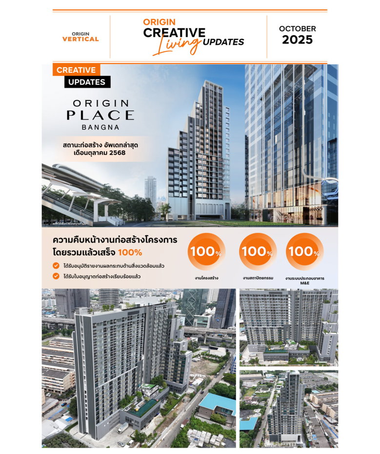 รูป 🏢 ให้เช่า Condo Origin Place Bangna ห้องใหม่ ชั้น 9 ขนาด 35 ตรม. วิวสระ — MRT ศรีเอี่ยม เฟอร์ครบ - รูปที่ 16/16