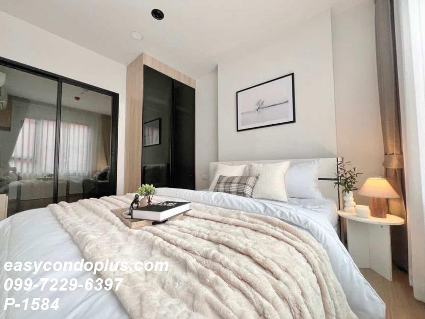 รูป P-1584 • Chewathai ปิ่นเกล้า • ห้องสวยบรรยากาศอบอุ่น ใกล้ MRT บางยี่ขัน | 14,500 บาท/เดือน | Line Id: @easycondoplus | 099-229-6397 - รูปที่ 3/14