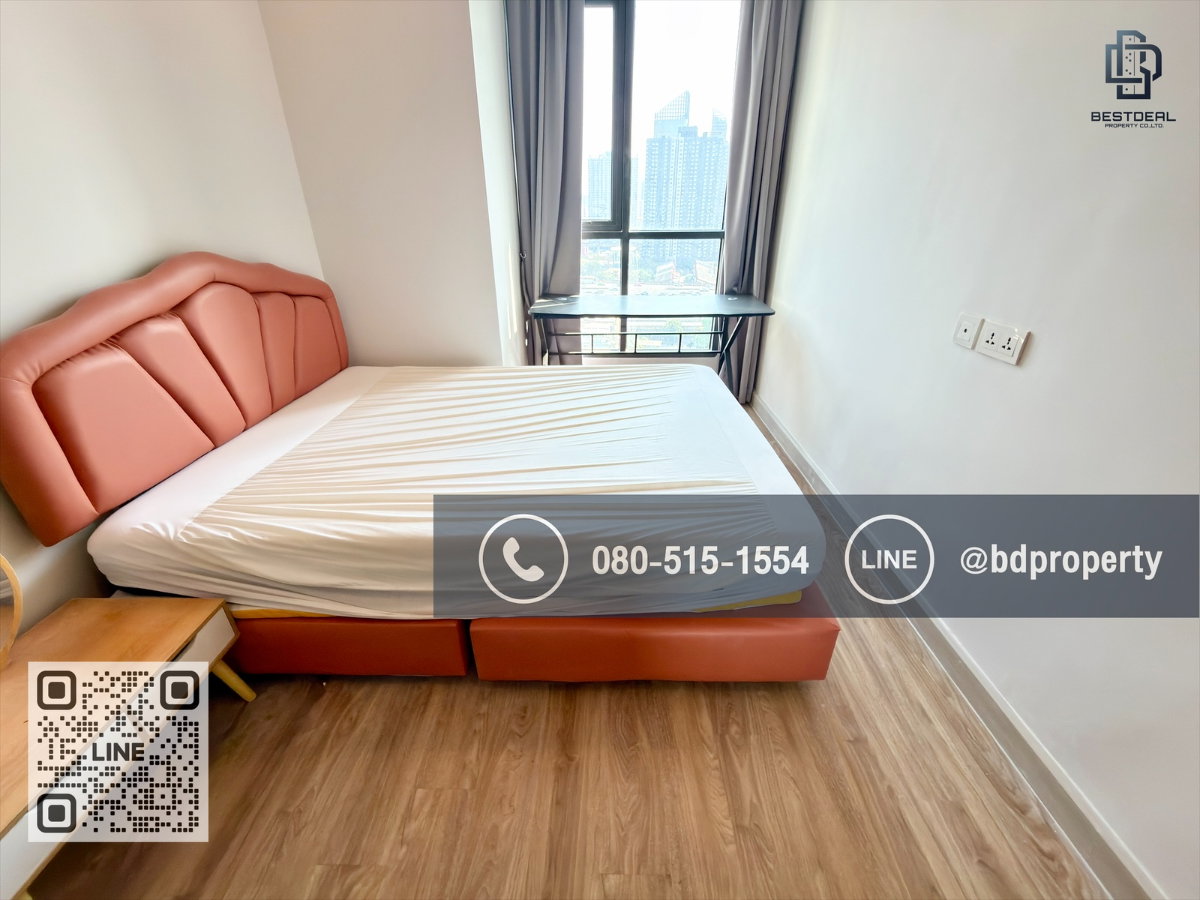 รูป Bestdeal ให้เช่า 1 ห้องนอน 31ตรม.ราคา 16,000/เดือนเท่านั้น เฟอร์นิเจอร์และเครื่องใช้ไฟฟ้าครบ“IDEO MOBI RAMA 9” ใกล้MRT และ เซ็นทรัลพระราม 9 - รูปที่ 5/12
