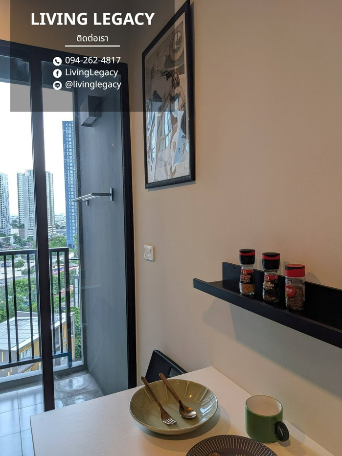 รูป เช่าด่วน! The Base Park East Sukhumvit 77 | 17,000 บาท/เดือน | 31 ตร.ม. | ชั้น 12 | ใกล้ BTS/โรงเรียน - รูปที่ 9/11