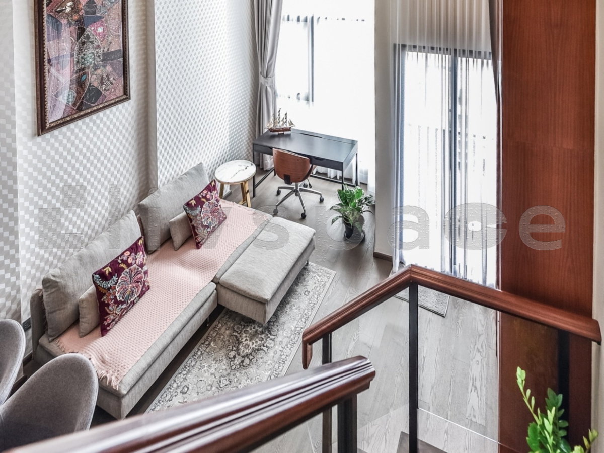 รูป ▚ LJ142ツ ให้เช่า: Park Origin Ratchathewi ✨ 1 Bed Duplex 47 ตร.ม. คอนโดหรู ตกแต่งสวย พร้อมเข้าอยู่! - รูปที่ 4/7