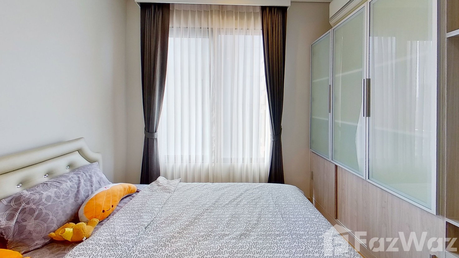 รูป คอนโดให้เช่า 2 ห้องนอน ในโครงการ วิลล่า อโศก 43099 - รูปที่ 8/9