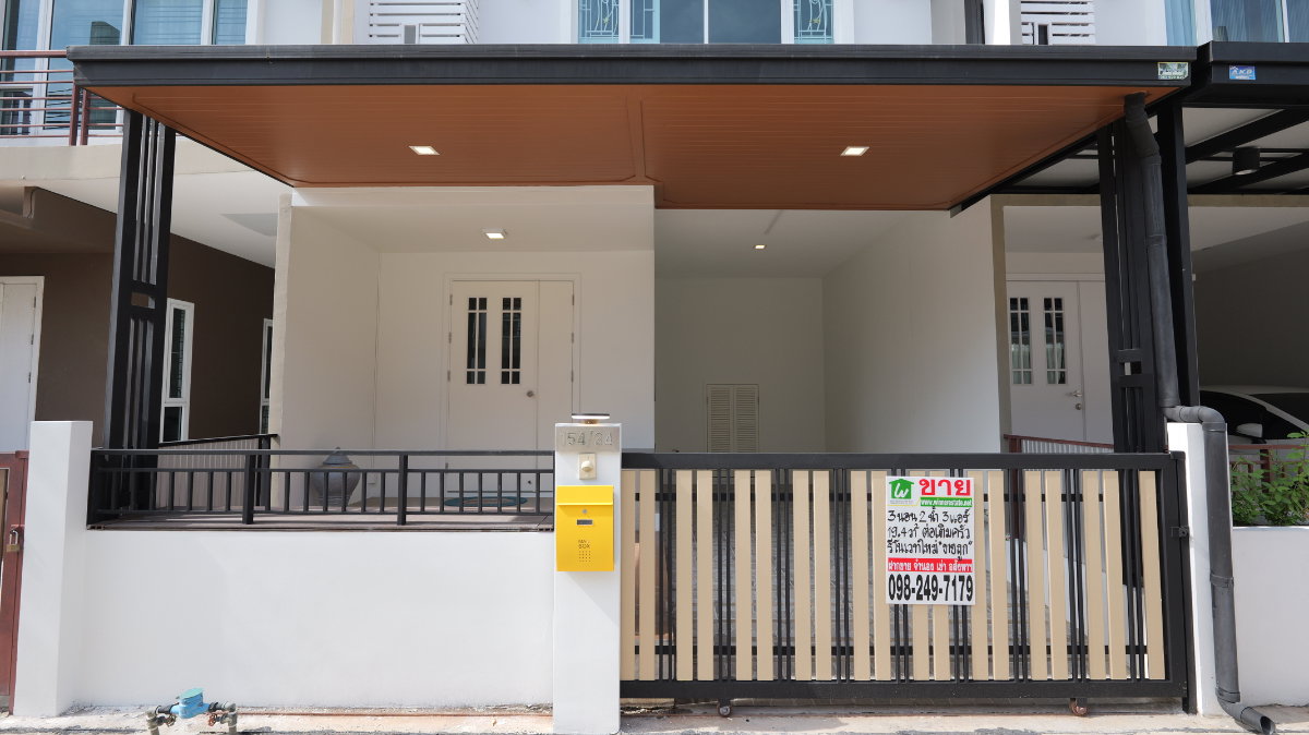รูป ขายทาวน์เฮ้าส์ รีโนเวทพร้อมอยู่ 3 ห้องนอน 2 ห้องน้ำ หมู่บ้านไอเดียเฮ้าส์ สนามบินน้ำ (Gant-341) - รูปที่ 5/34