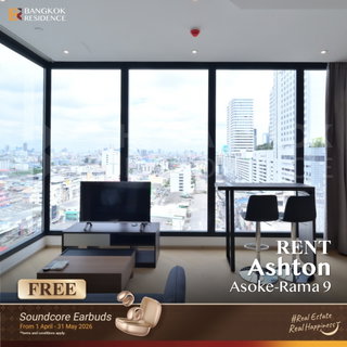 รูปภาพ Ashton Asoke–Rama 9 ✨Beautiful corner unit with open city view 🌆 Near MRT Rama 9