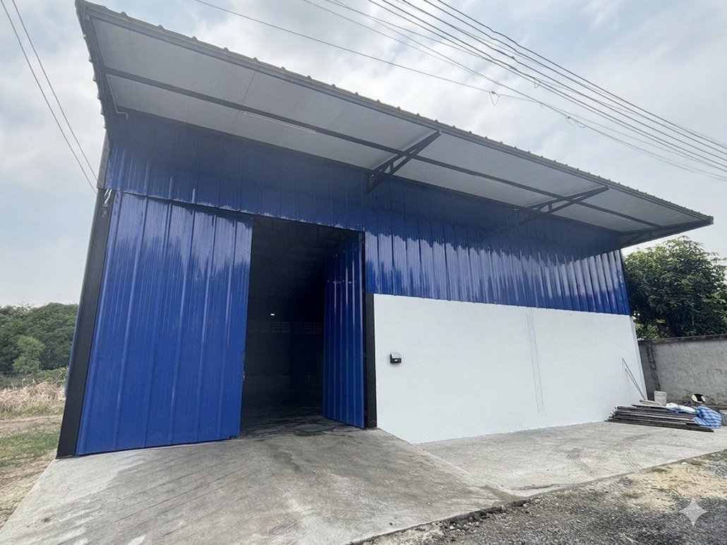 รูป Call : 093-238-9353 ขายโกดังสร้างใหม่ 100 ตร.วา พร้อมใช้งาน ซอยร่วมสุข 7 (เข้าออกได้ทั้งถนนติวานนท์ และศรีสมาน สรงประภา) ตำบลบ้านใหม่ เมืองปทุมธานี - รูปที่ 4/10