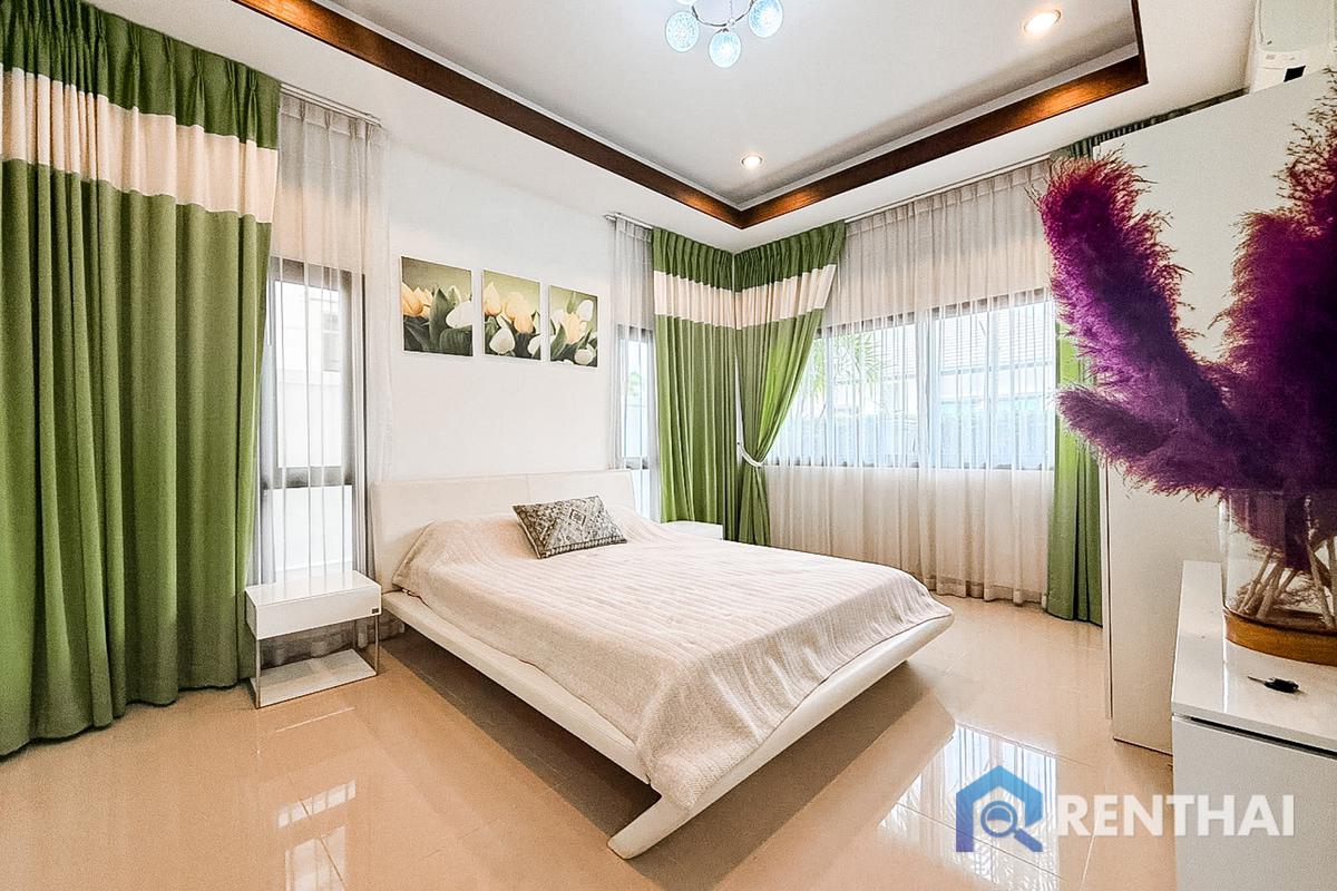 รูป วิลล่า 2 ห้องนอนหลังนี้ตั้งอยู่บนที่ดินมุมขนาด 120 ตร.ว. พร้อมสระว่ายน้ำส่วนตัว - รูปที่ 10/23