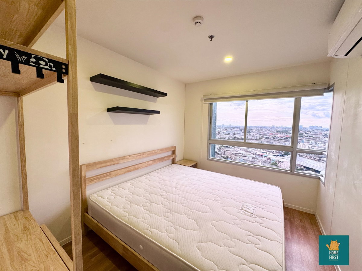 รูป Rent Lumpini Ville สุขสวัสดิ์-พระราม 2 เฟอร์ครบ วิวแม่น้ำ 1นอน 26ตรม. 8500 บาท - รูปที่ 10/13