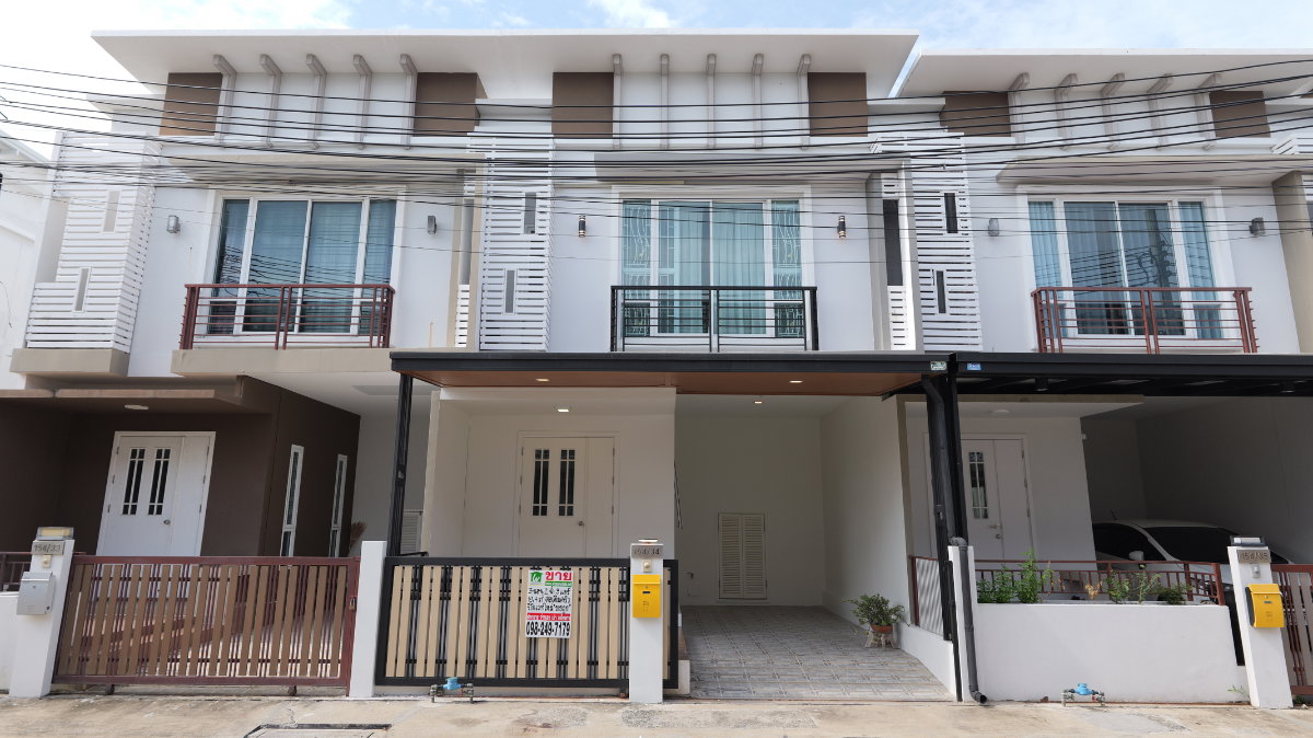 รูป ขายทาวน์เฮ้าส์ รีโนเวทพร้อมอยู่ 3 ห้องนอน 2 ห้องน้ำ หมู่บ้านไอเดียเฮ้าส์ สนามบินน้ำ (Gant-341) - รูปที่ 2/34