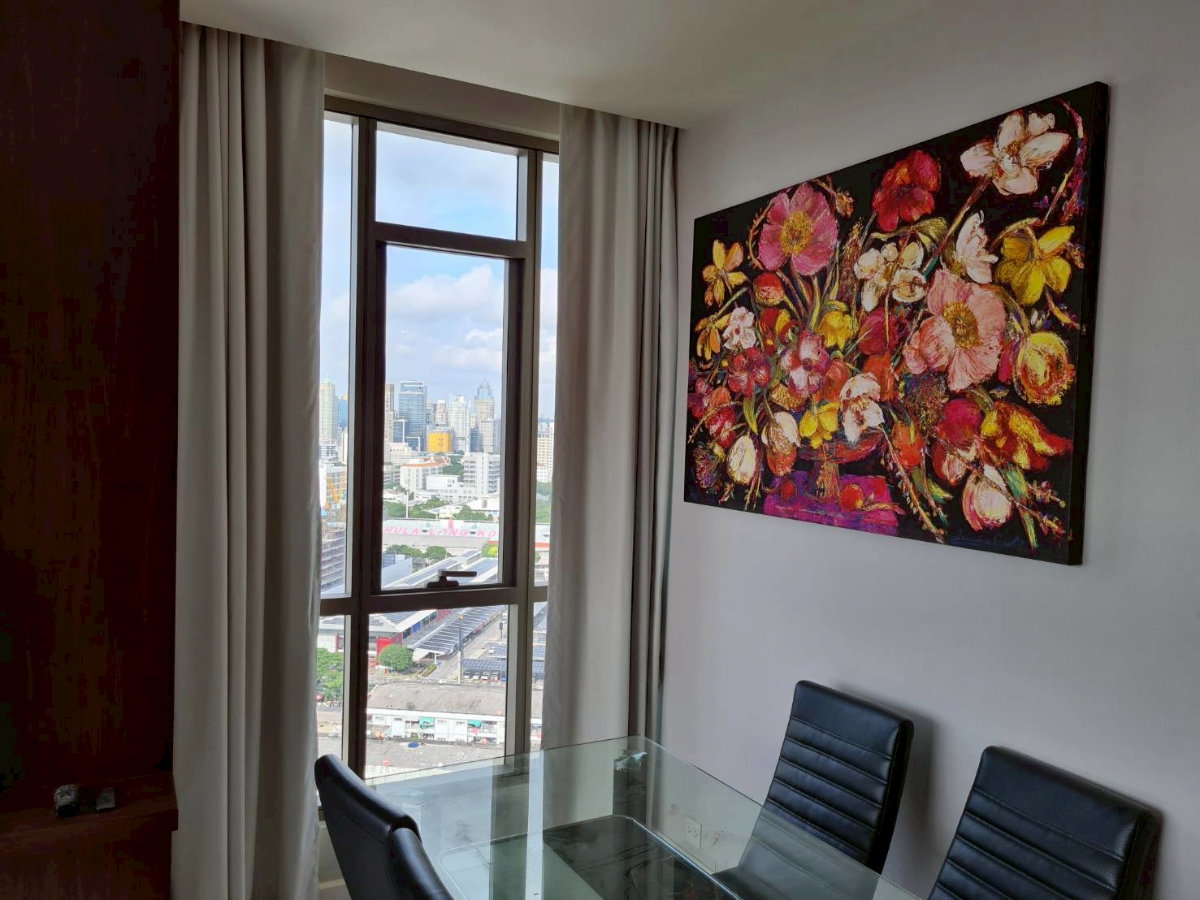 รูป 🔥 The room rama 4 - 2 Bedrooms for RENT ONLY 45K 🔥 - รูปที่ 5/6