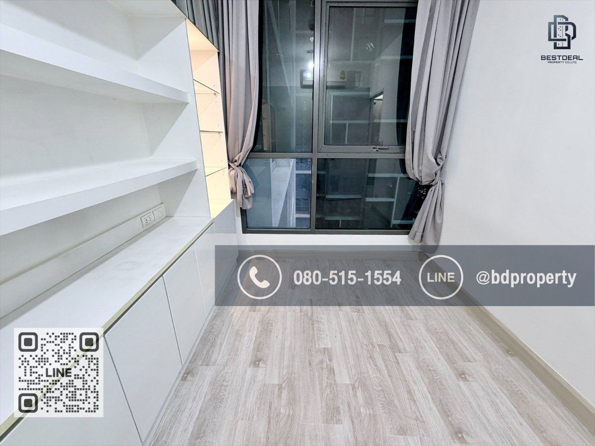 รูป Bestdeal ให้เช่าด่วน!!! 2 ห้องนอน ราคา 23,000 บาท/เดือน ห้องสวย Fully Furnished พร้อมเข้าอยู่ "IDEO MOBI RAMA 9" ใกล้MRTและเซ็นทรัลพระราม 9 - รูปที่ 4/12