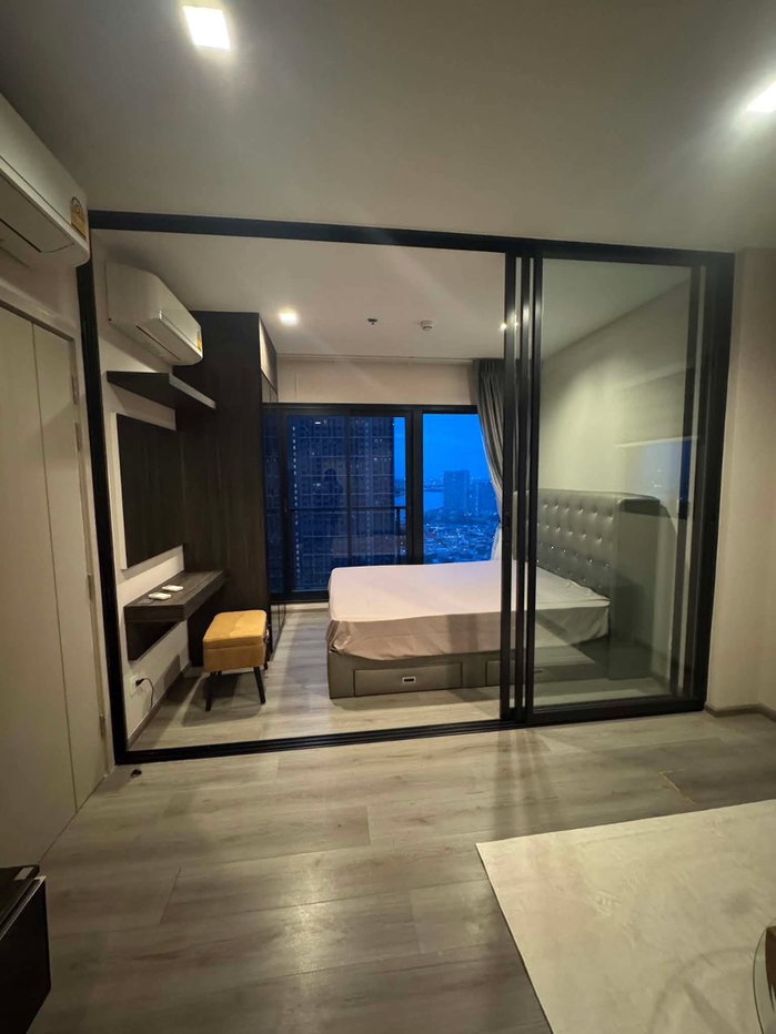 รูป ให้เช่าคอนโด The Politan Rive |เฟอร์นิเจอร์ครบ พร้อมเข้าอยู่ | ใกล้ MRT พระนั่งเกล้า | สนใจ @sacondo - รูปที่ 5/7