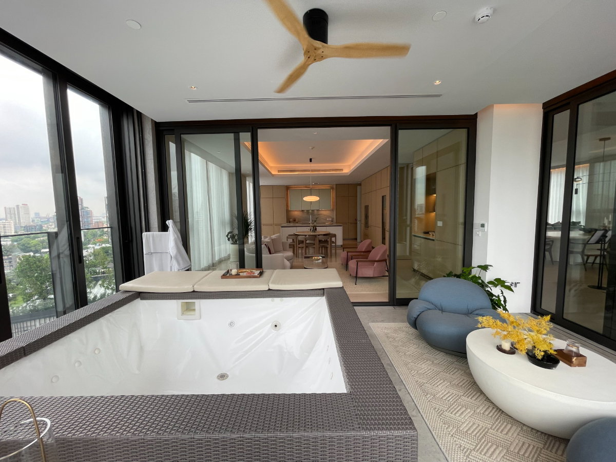 รูป Scope Thonglor Rare Urban Penthouse ที่ผสานความเป็นส่วนตัว ความหรูหรา และขนาดพื้นที่ได้อย่างสมบูรณ์แบบ - รูปที่ 8/8
