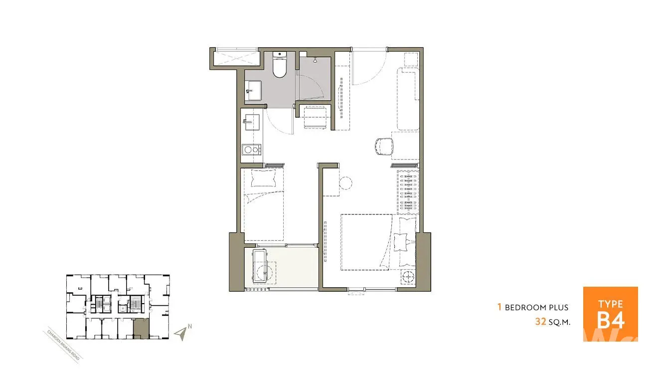 picture 1 bedroom B4 For Sale 6307363 - 3/5