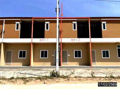 Shophouses for sale Sermthai Complex : SHOP HOUSE 45.5 Sq.w. Muang Maha Sarakham Maha Sarakham for 4M