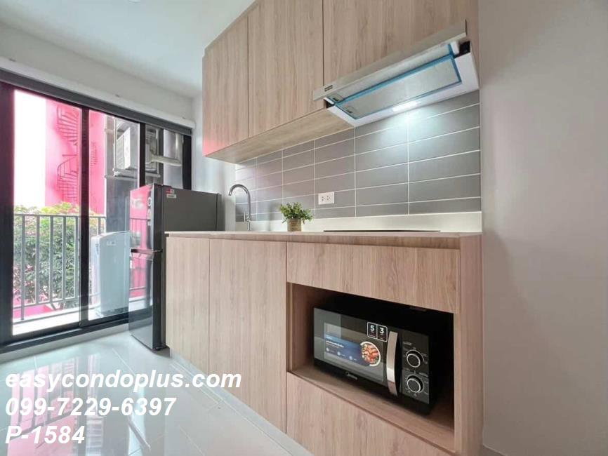 รูป P-1584 • Chewathai ปิ่นเกล้า • ห้องสวยบรรยากาศอบอุ่น ใกล้ MRT บางยี่ขัน | 14,500 บาท/เดือน | Line Id: @easycondoplus | 099-229-6397 - รูปที่ 13/14