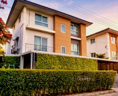 บ้านเดี่ยว ถนนบางกรวย-ไทรน้อย : ขายบ้านเดี่ยว 3 ชั้น ห้องหัวมุม 4 ห้องน้ำ 5 ห้องน้ำ ห้องน้ำในตัวทุกห้อง เจ้าของขายเอง ต่อรองได้