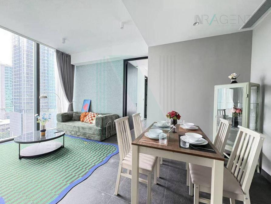 รูป 🎊 ให้เช่าคอนโด เทตต์ ทเวลฟ์ อาคาร A ชั้น 16 2 ห้องนอน ขนาด 71 ตรม ใกล้ BTS เซนต์หลุยส์ - รูปที่ 6/8
