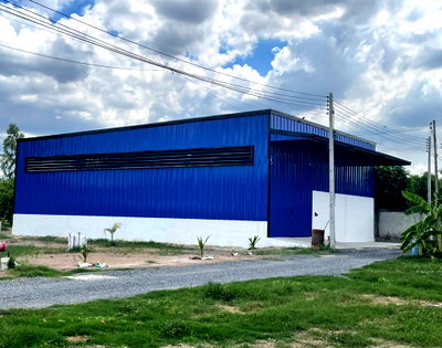 Factory for sale Tiwanon Road : Call : 093-238-9353 Newly warehouse for sale 100 sq.wa, Located on Soi Ruam Suk 7, Ban Mai, Mueang Pathum Thani