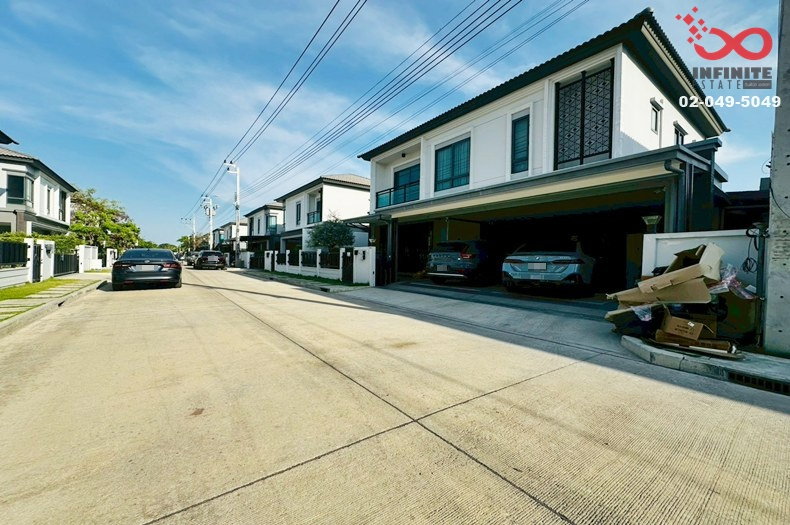 รูป ขายบ้านเดี่ยว 60ตร.ว แกรนด์ บริทาเนีย พระราม 9 – กรุงเทพกรีฑา พัฒนาชนบท บ้านใหม่ไม่เคยอยู่ ใกล้สนามบินสุวรรณภูมิ - รูปที่ 1/13