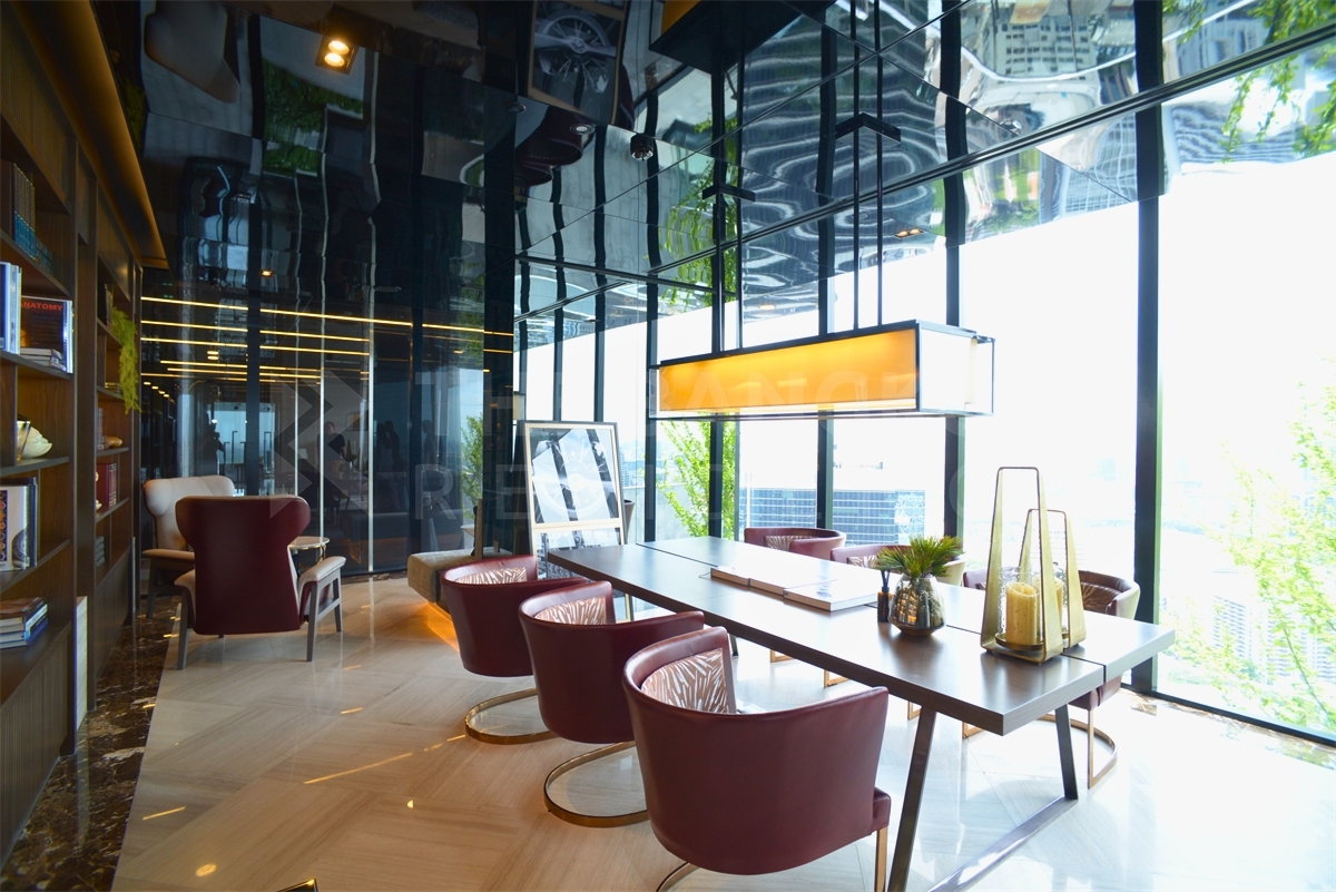 picture Rental Condo ⭐ Ashton Chula-Silom, 1BR 35 sqm, 25K 💛 Beautiful unit, Near MRT Sam Yan - 5/6