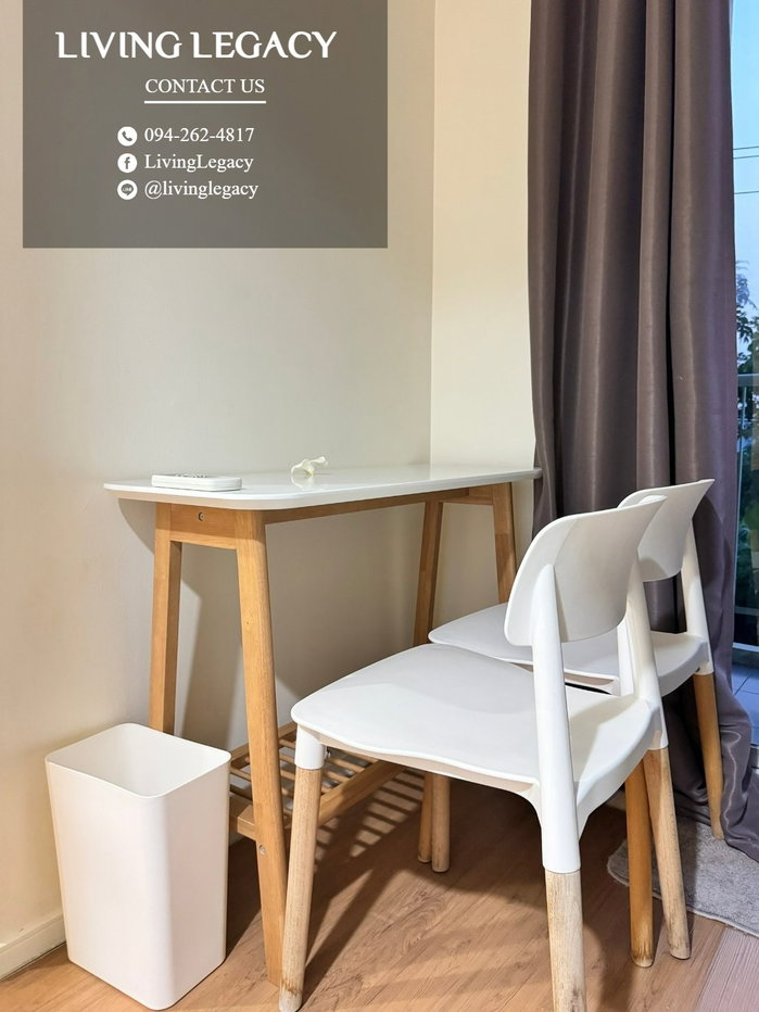 picture For Rent: Lumpini Ville Onnut - Phatthanakan 1 Bed 23 sq.m. | Floor 2 | Move-in Ready 7,700 THB - 10/10