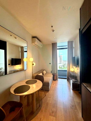 Condos for rent : 🚩 For Rent Condo THE FINE BANGKOK THONGLOR-EKAMAI Building 1, Floor 16,1 bed room, Room size 35 sqm