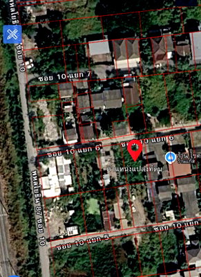 ที่ดิน ถนนพหลโยธิน : ขายที่ดินเปล่า 1 งาน ที่ดิน ใกล้รถไฟฟ้า สถานีหลักหก เพียง 450 เมตร พหลโยธิน 87 ซอย 10 แยก 6 ตำบลประชาธิปัตย์ อำเภอธัญบุรี ปทุมธานี 