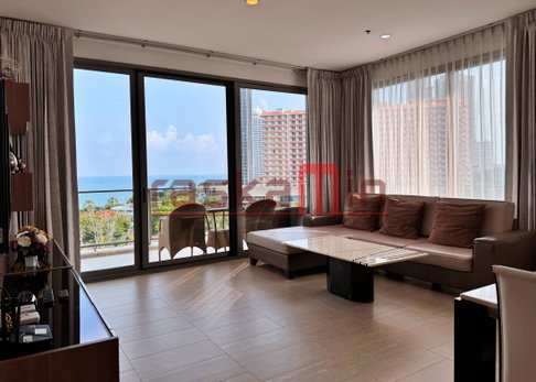 KT0267🏖️3 Bedroom 129sqm Tower B Low-floor🌳Garden & Sea view🌊Fully furnished🦀Northpoint Pattaya Wongamat Beach