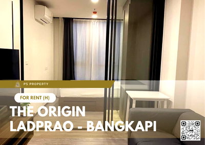Condos for rent : For rent 📍 THE ORIGIN LADPRAO - BANGKAPI 📍 Fully furnished with appliances. Near MRT Bangkapi.
