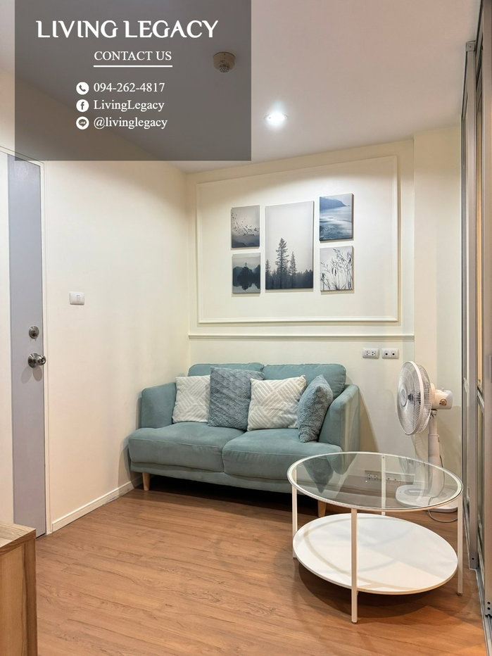 picture For Rent: Lumpini Ville Onnut - Phatthanakan 1 Bed 23 sq.m. | Floor 2 | Move-in Ready 7,700 THB - 6/10