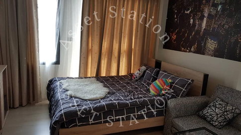 🚅Rhythm Asoke II, fully furnished apartment ready to move in. Close to MRT Rama 9.🚴♀️