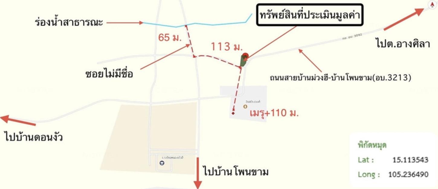 รูป บ้านเดี่ยว 61 ตร.วา พิบูลมังสาหาร อุบลราชธานี 630,000 - รูปที่ 14/14