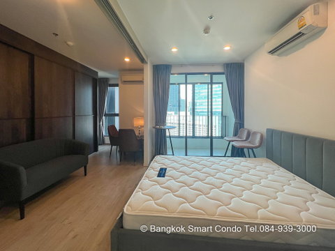 ให้เช่าคอนโด Ideo Q จุฬา 1 นอน 34 ตรม ห้องสวย ราคาดี