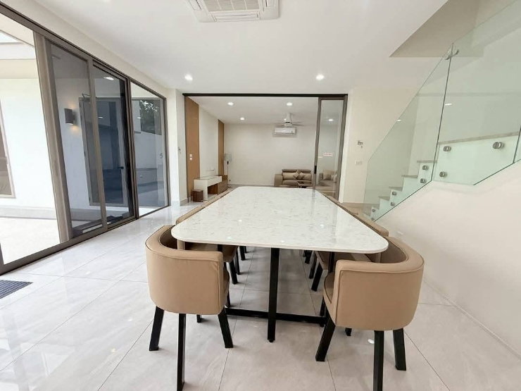 รูป 📣📣ให้เช่า Pool Villa ย่าน เหม่งจ๋าย รัชดา 4 ห้องนอน - รูปที่ 8/20