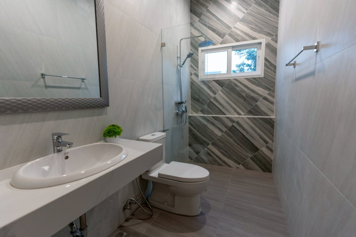 รูป C2MG100177  บ้านแฝดPool Villa2ชั้น บ้านนอกโครงการทำเลเศรษฐกิจใจกลางเมือง ตกแต่งเฟอร์นิเจอร์พร้อมเข้าอยู่ทันที ราคา21.8 ล้านบาท โอนคนละครึ่ง - รูปที่ 31/47