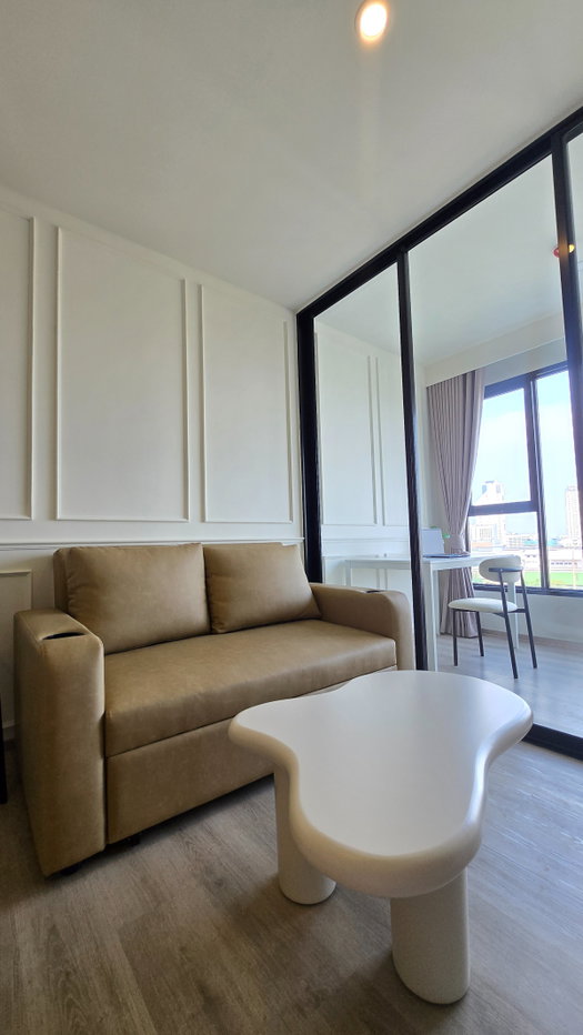 รูป 🏢 ให้เช่า Condo Origin Place Bangna ห้องใหม่ ชั้น 9 ขนาด 35 ตรม. วิวสระ — MRT ศรีเอี่ยม เฟอร์ครบ - รูปที่ 11/16
