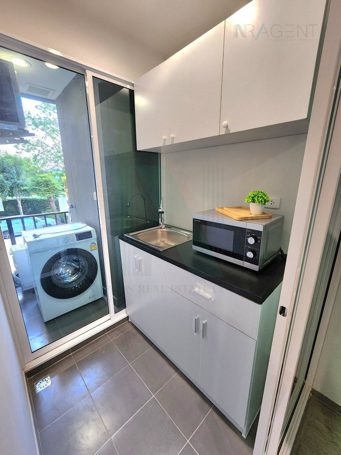 รูป ให้เช่าคอนโด รีช พหลโยธิน 52 อาคาร C ชั้น 4 1 ห้องนอน ขนาด 30.00 ตรม ใกล้ ตลาดยิ่งเจริญ - รูปที่ 7/8