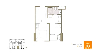 ขายคอนโด : ขาย คอนโด 1 ห้องนอน ในโครงการ มารุ จุฬา 6307369