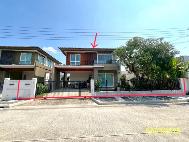 ขายบ้านเดี่ยว : บ้านเดี่ยว 53.5 ตร.วา ชัยพฤกษ์ ปิ่นเกล้า-กาญจนาภิเษก บางใหญ่ นนทบุรี 4.6M