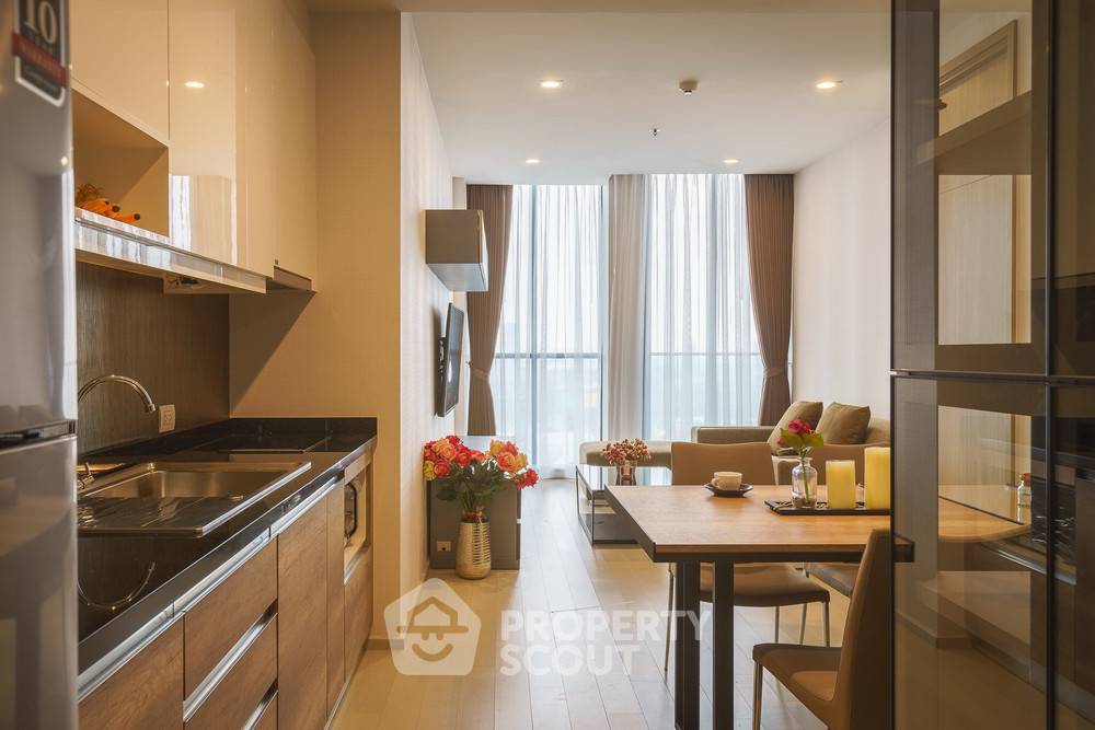 picture 1-BR Condo At Noble Ploenchit, High-Floor 18th, 100m to BTS Phloen Chit (ID 375126) - 3/6
