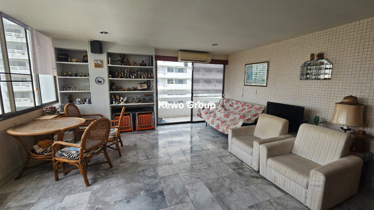 รูป PROPERTY ID CONS004 ขายจอมเทียนคอนโดเทล ห้องมุม ระเบียงกว้าง วิวทะเล - รูปที่ 3/27