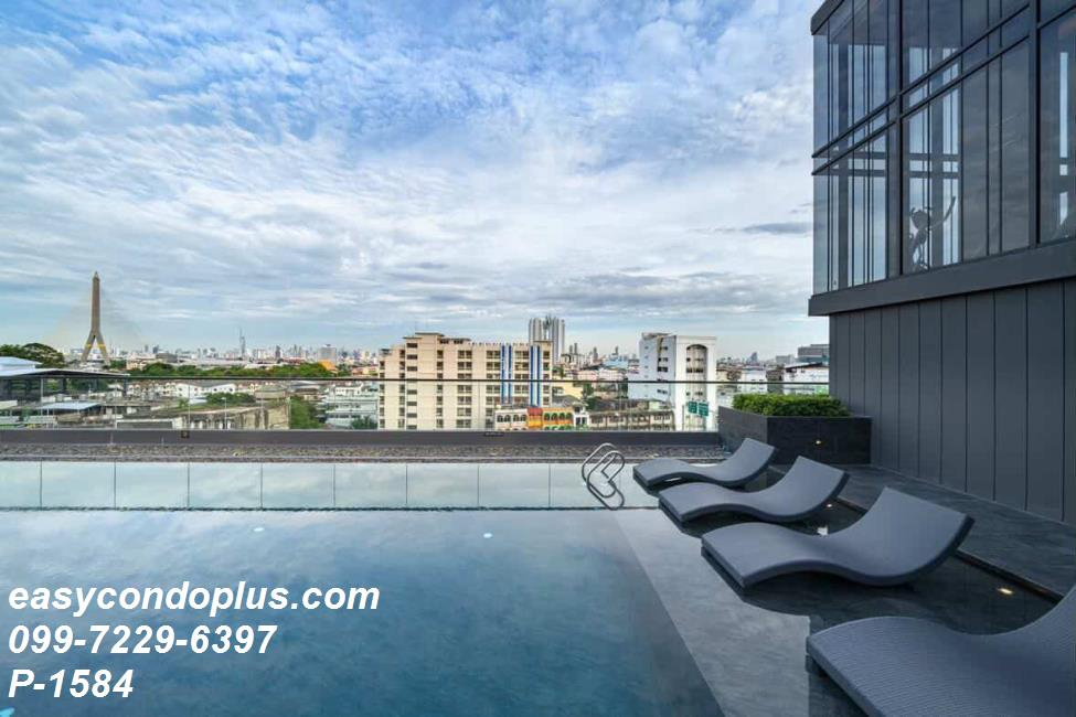 รูป P-1584 • Chewathai ปิ่นเกล้า • ห้องสวยบรรยากาศอบอุ่น ใกล้ MRT บางยี่ขัน | 14,500 บาท/เดือน | Line Id: @easycondoplus | 099-229-6397 - รูปที่ 14/14
