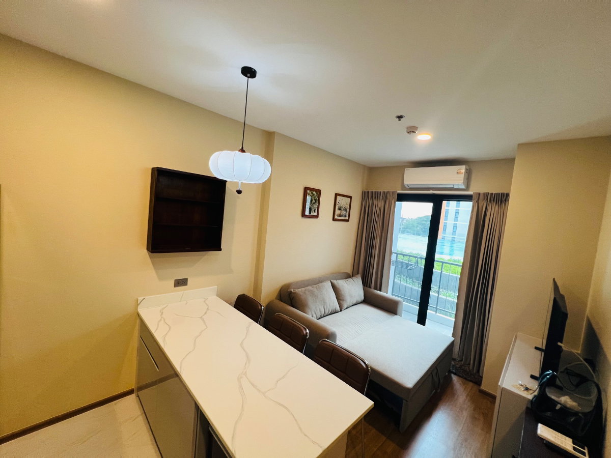 รูป ✅ให้เช่า อะไรซ์เจริญเมือง วิวสระ ชั้น4 ,32ตรม 16,000บาท☎️064-792-4426(เบญ) - รูปที่ 7/28