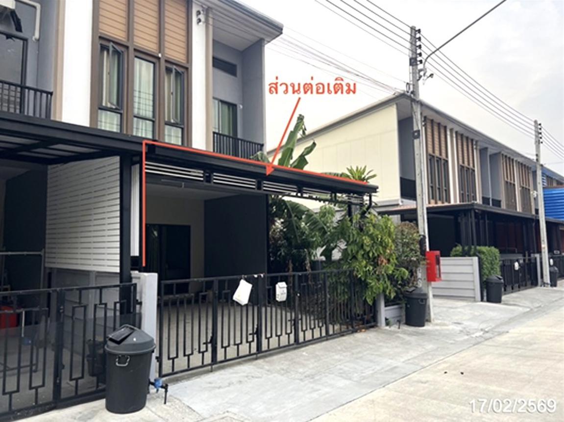 รูป ทาวน์เฮ้าส์ 29.4 ตร.วา ภูริ ประตูน้ำพระอินทร์ วังน้อย พระนครศรีอยุธยา 2.5M - รูปที่ 11/22