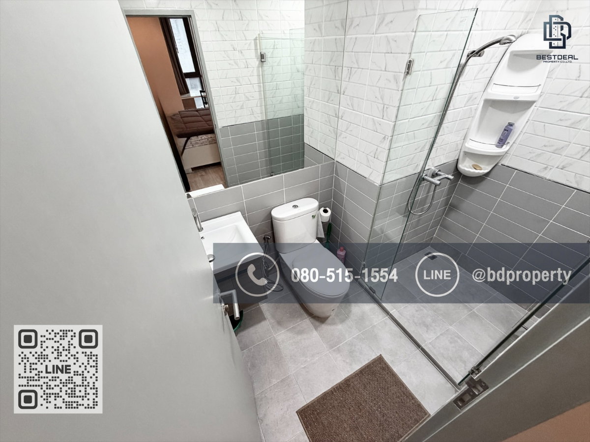 รูป Bestdeal ขายด่วน ห้องสวย เฟอร์ครบ 1Bedroom ขายเพียง 4.1 ล้านเท่านั้น ห้องสวย ชั้นสูง ราคาดีที่สุดขาดทุนหลายแสน ใกล้MRT และ เซ็นทรัลพระราม 9 - รูปที่ 12/14