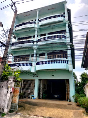 อาคารพาณิชย์ บางลำภู(บางลำภู) : ขายที่ดินพร้อมสิ่งปลูกสร้างตึก5ชั้น 2คูหา เนื้อที่ 63 ตารางวา