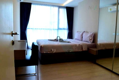 คอนโดให้เช่า : 🚩 ให้เช่าคอนโด วีธารา สุขุมวิท 36 อาคาร 1 ชั้น 3 1 bed room  Plus ขนาด 45 ตรม ใกล้ Trinity International School