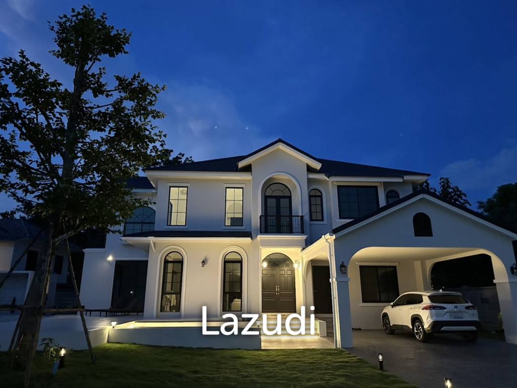 รูป บ้านสร้างใหม่ 2 ชั้น 4 นอน วิวภูเขาและสระว่ายน้ำใน อ.แม่ริม - รูปที่ 36/39
